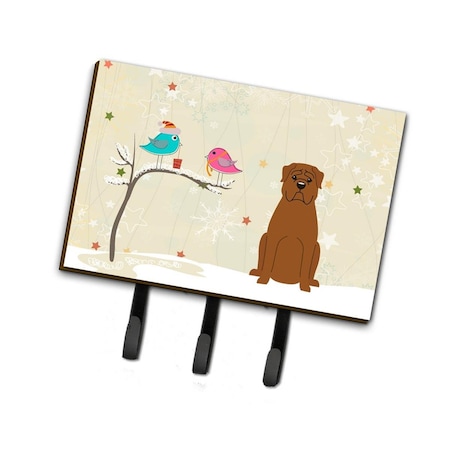 Jensendistributionservices Christmas Presents Between Friends Dogue De Bourdeaux Leash or Key Holder MI1714981